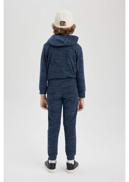 Erkek Çocuk Beli Bağcıklı Lastikli Paça Cepli Jogger Eşofman Altı B8915A823CW
