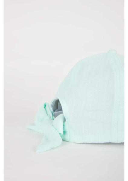 Kız Çocuk Baskılı Gabardin Beyzbol Basketbol Şapkası B7601A824SM