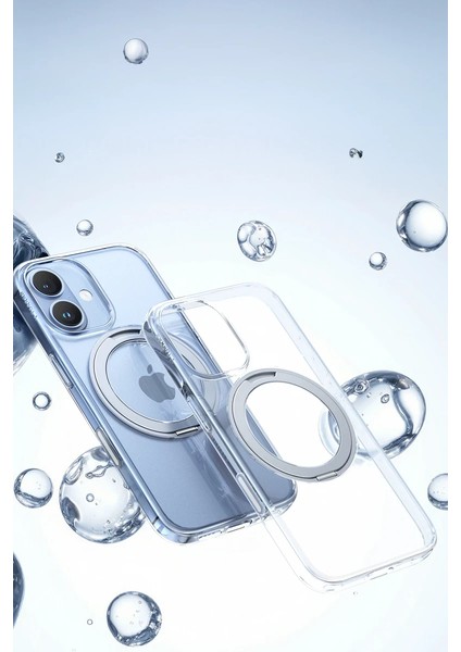 Apple iPhone 17 O Stand Pro Serisi Magsafe Kılıf - Şeffaf fırsatları