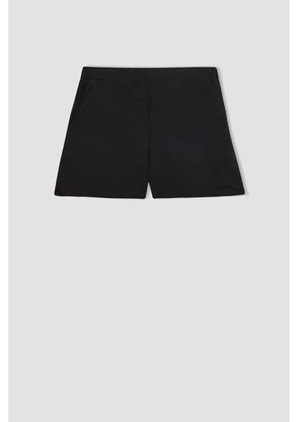 Regular Fit Deniz Şortu-Fall in Love T5639AZ24SM