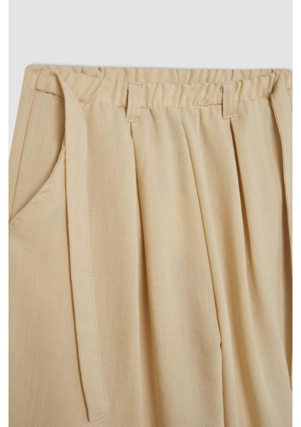 Kız Çocuk Wide Leg Geniş Paça Pantolon C0273A824SM