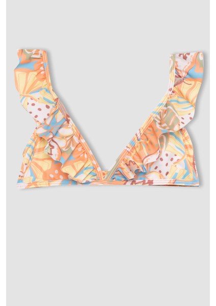 Kız Çocuk Desenli Bikini Takımı B7033A824SM