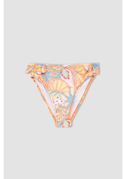 Kız Çocuk Desenli Bikini Takımı B7033A824SM