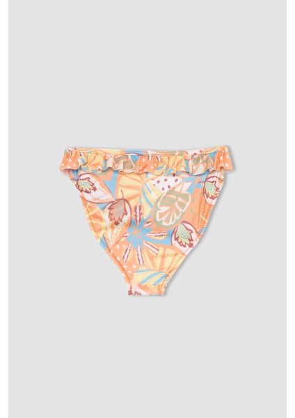 Kız Çocuk Desenli Bikini Takımı B7033A824SM