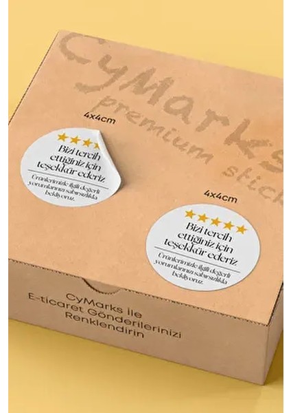 Sticker Paketleme Kargo Ambalaj Etiketi - 4X4CM 70 Adet fiyatları
