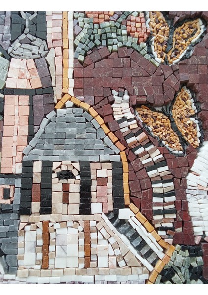 Tarihi Istanbul Mozaik Taş Tablo modelleri