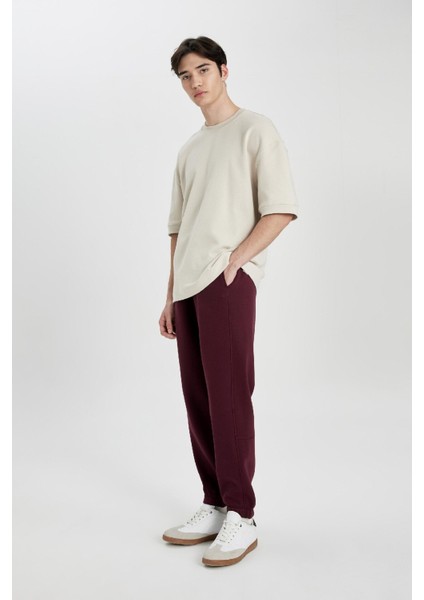 Regular Fit Eşofman Altı Cepli Beli Bağcıklı Lastikli Paça B6155AX24SP