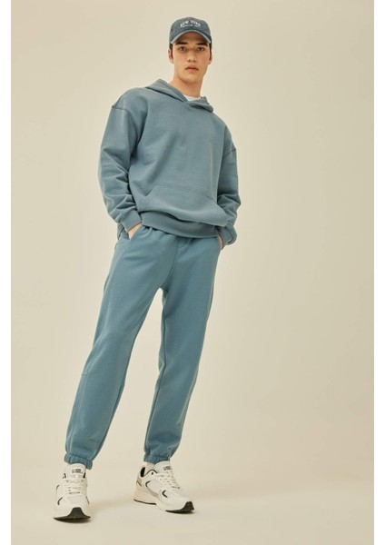Regular Fit Eşofman Altı Cepli Beli Bağcıklı Lastikli Paça B6155AX24SP