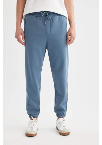 Regular Fit Eşofman Altı Cepli Beli Bağcıklı Lastikli Paça B6155AX24SP