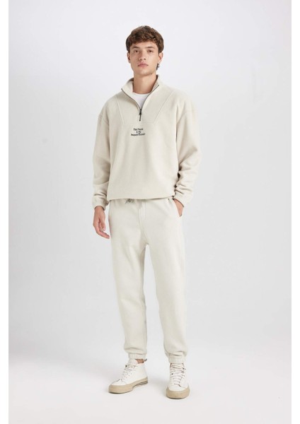Regular Fit Eşofman Altı Cepli Beli Bağcıklı Lastikli Paça B6155AX24SP