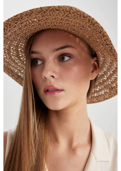 Kadın Hasır Şapka