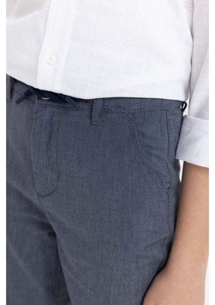 Erkek Çocuk Standart Paça Twill Pantolon