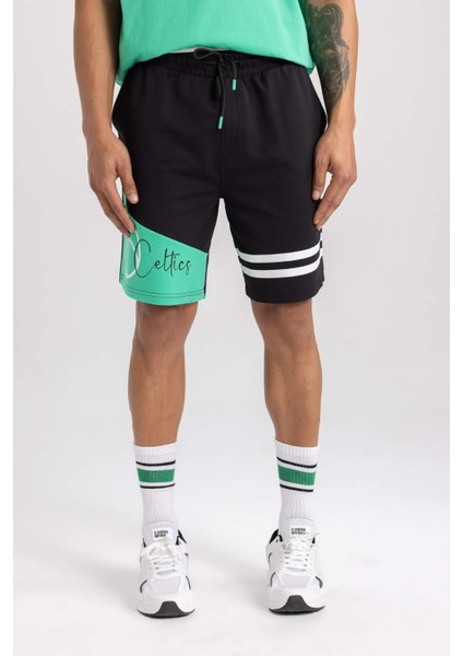Fit NBA Boston Celtics Standart Fit Cepli Şort B3916AX24SP