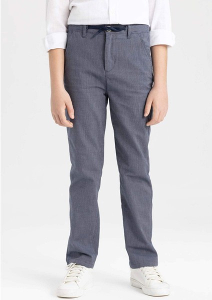 Erkek Çocuk Standart Paça Twill Pantolon B7423A824SP