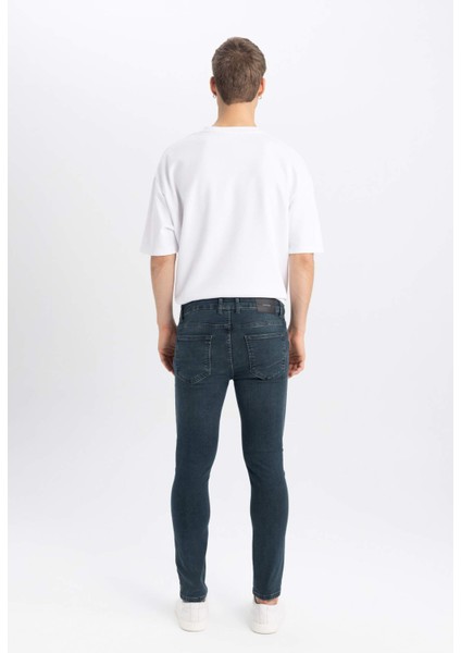 Super Skinny En Dar Kalıp Normal Bel Ekstra Dar Paça Jean Pantolon Z6298AZ24SP