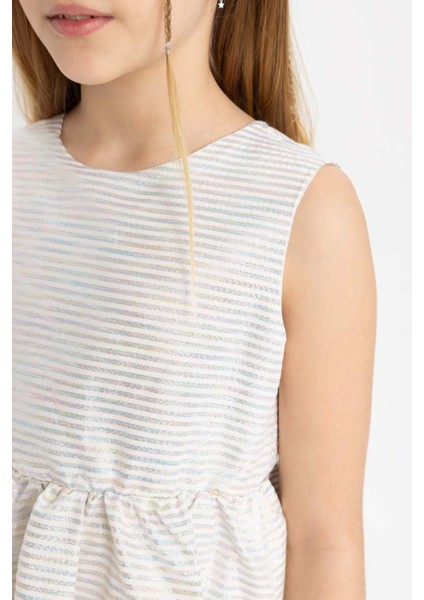 Kız Çocuk Kolsuz Elbise A1533A824SM