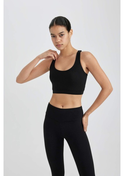 Fit Bisiklet Yaka Sporcu Bra B4587AX24SP