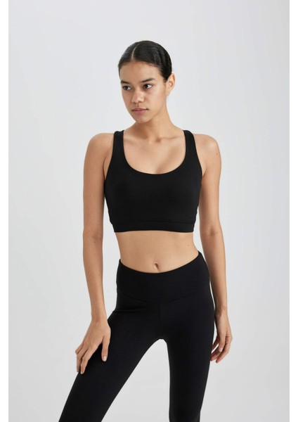 Fit Bisiklet Yaka Sporcu Bra B4587AX24SP