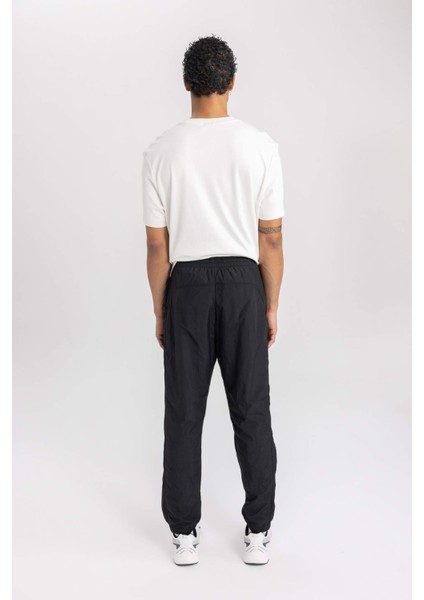 Fit Jogger Eşofman Altı Standart Fit Dokuma Çift Cepli B4777AX24SP