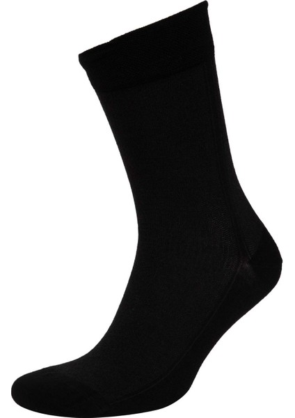 Erkek Dikişsiz 3'lü Bambu Uzun Çorap C0170AXNS