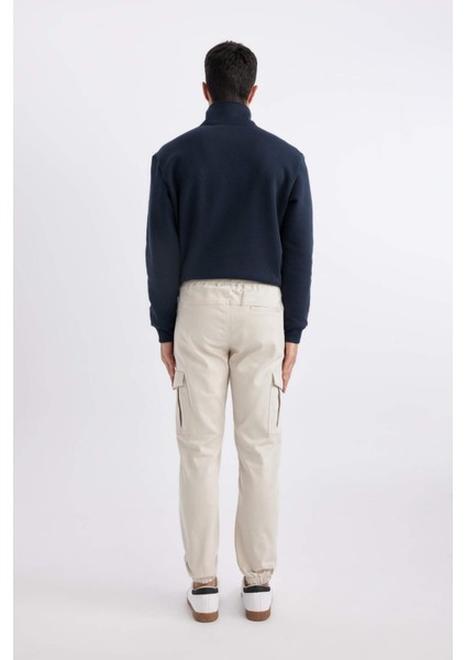 Jogger Taktik Pantolon Normal Bel Kargo Cepli W8024AZ24SP