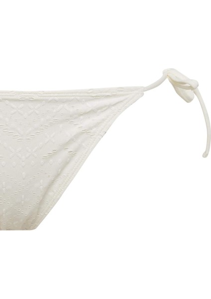 Regular Fit Nakışlı Bikini Altı-Fall in Love B6895AX24SM