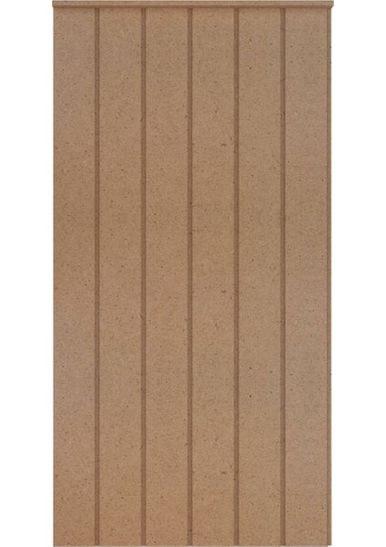 Dekoratif Duvar Paneli ( 6 mm Kalınlık ) ( 54 x 105 cm ) Boyanabilir Ahşap Ham Mdf PANEL2 indirimleri