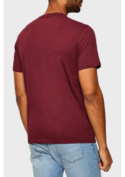 Logolu Pamuklu Regular Fit Bisiklet Yaka T Shirt LV04RD865GWCV Erkek T Shirt LV04RD865G Wcv modelleri