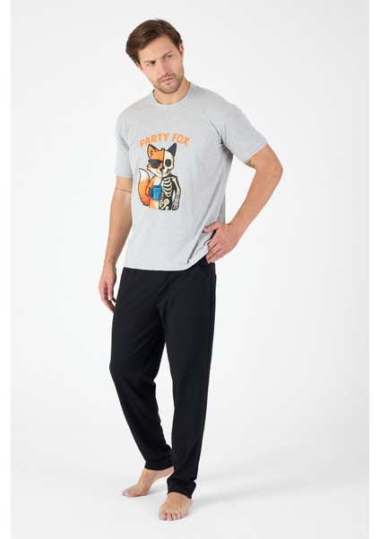 Fox Tilki Erkek Damat Pijama Takımı,kısa Kollu,cepli,mevsimlik 100% Pamuk,çeyiz,damat Bohça modelleri