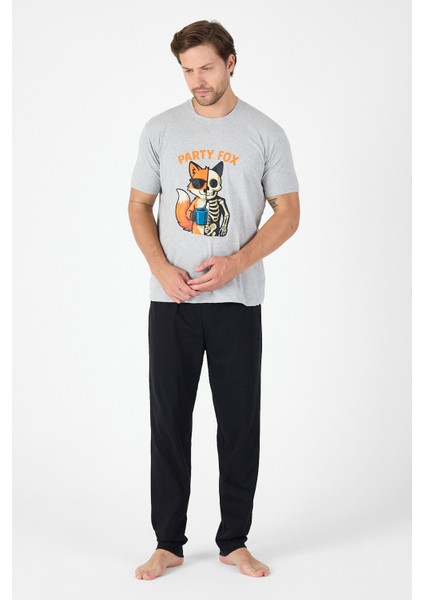 Fox Tilki Erkek Damat Pijama Takımı,kısa Kollu,cepli,mevsimlik 100% Pamuk,çeyiz,damat Bohça fırsatları