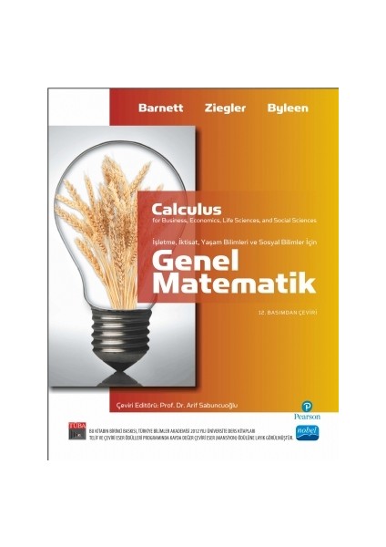 Genel Matematik - (İşletme, İktisat, Yaşam ve Sosyal Bilimle - Pearson