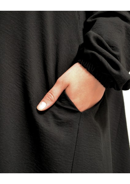 Kendinden Şallı Pamuklu Aerobin Kumaş Kadın Namaz Elbisesi / Ferace – 1-6 Beden Aralığı modelleri