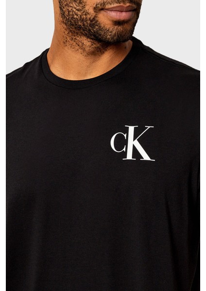 Logolu Pamuklu Regular Fit Bisiklet Yaka T Shirt LV04RD865GUB1 Erkek T Shirt LV04RD865G Ub1 modelleri