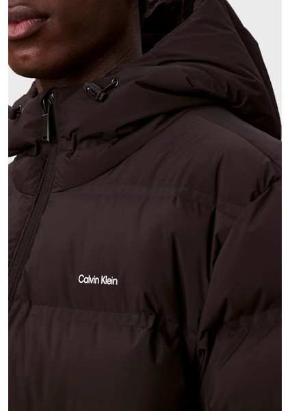 Kapitoneli Logolu Regular Fit Kapüşonlu Mont LV04LD516GUB1 Erkek Mont LV04LD516G Ub1 fırsatları