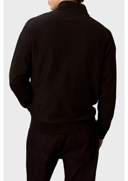 Pamuklu Regular Fit Yarım Fermuarlı Dik Yaka Sweat LV04RD236GUB1 Erkek Sweat LV04RD236G Ub1 modelleri