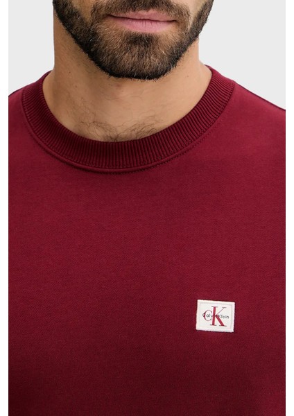 Pamuklu Regular Fit Bisiklet Yaka Logolu Sweat LV04RC273GWCV Erkek Sweat LV04RC273G Wcv modelleri