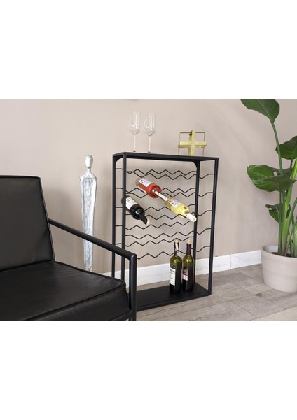 Rackandcork Rack And Cork 25 Şişe Kapasiteli Raf I Modern Şarap Ünitesi I Metal Şaraplık I Mutfak & Bar Rafı fiyatları