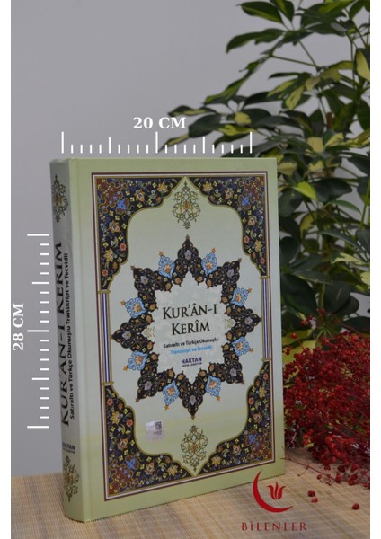 Transkript ve Tecvidli Kur’an-I Kerim Rahle Boy fiyatları