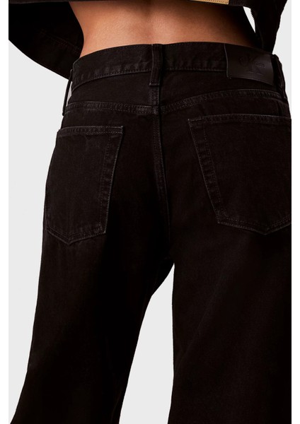 Pamuklu Baggy Fit Düşük Bel Geniş Paça Jeans LV047D713GTWM Bayan Kot Pantolon LV047D713G Twm