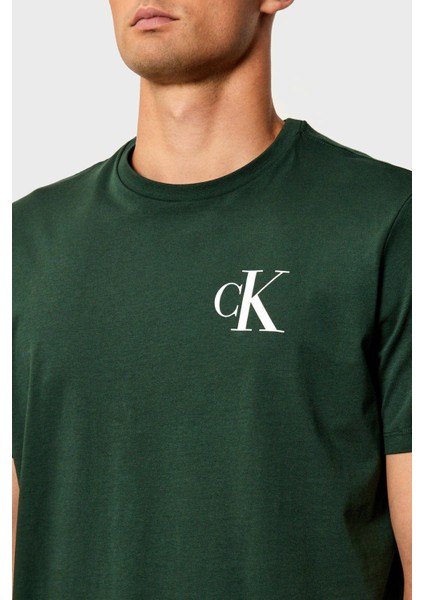 Logolu Pamuklu Regular Fit Bisiklet Yaka T Shirt LV04RD865GLLG Erkek T Shirt LV04RD865G Llg fırsatları