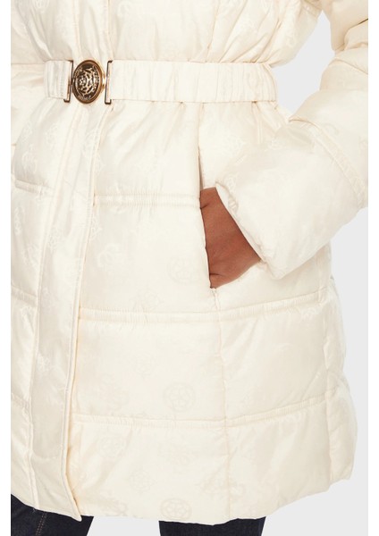 Imma Kapitoneli Regular Fit Çıkarılabilir Kapüşonlu Su Itici Mont W5BL44W2912 Bayan Mont W5BL44 W2912 G1F7