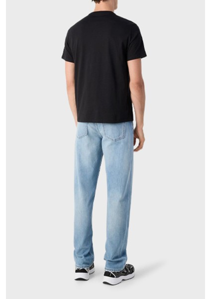 Logolu Pamuklu Regular Fit Bisiklet Yaka T Shirt LV04RD814GUB1 Erkek T Shirt LV04RD814G Ub1 modelleri