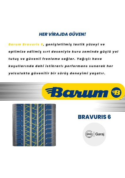 185/65R15 88T Barum Bravirus6 - 2025 Yaz indirimleri
