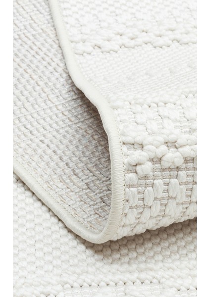 Motto Mot 08 Beyaz - Yumuşak Dokulu Modern Halı indirimleri