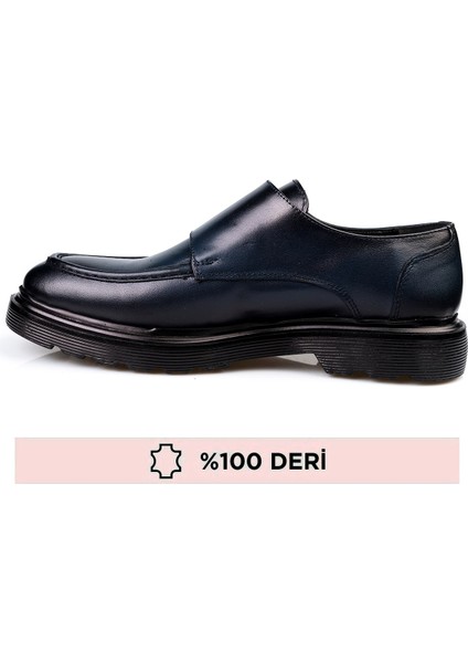 Hakiki Deri, Bağcıksız, Italyan Tasarım, Erkek Deri Ayakkabı