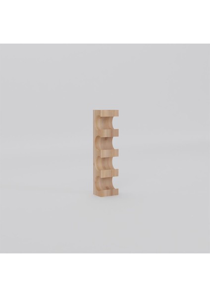 Rackandcork Modern Ahşap Şaraplık | 4 Şişe Kapasiteli | Duvar Askılı Şarap Rafı modelleri