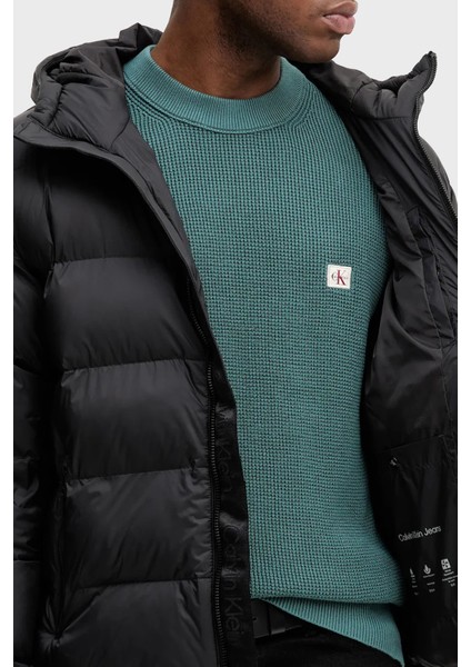 Kapitoneli Regular Fit Kapüşonlu Yaka Şişme Mont LV04RD528GUB1 Erkek Mont LV04RD528G Ub1