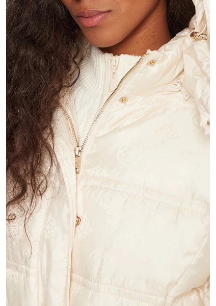 Imma Kapitoneli Regular Fit Çıkarılabilir Kapüşonlu Su Itici Mont W5BL44W2912 Bayan Mont W5BL44 W2912 G1F7 indirimleri