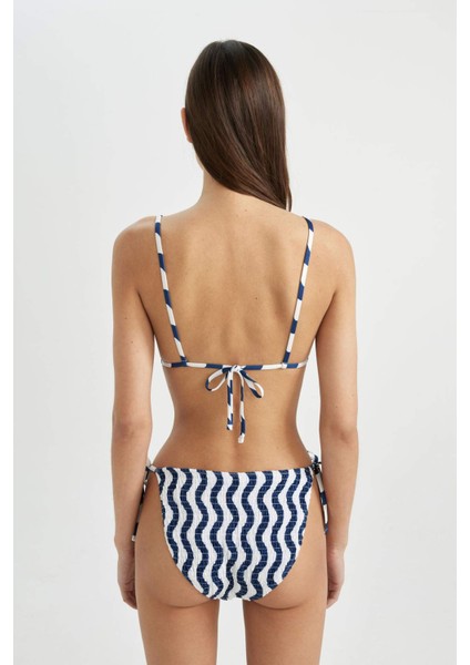 Regular Fit Çizgili Bikini Altı-Fall in Love B6942AX24SM
