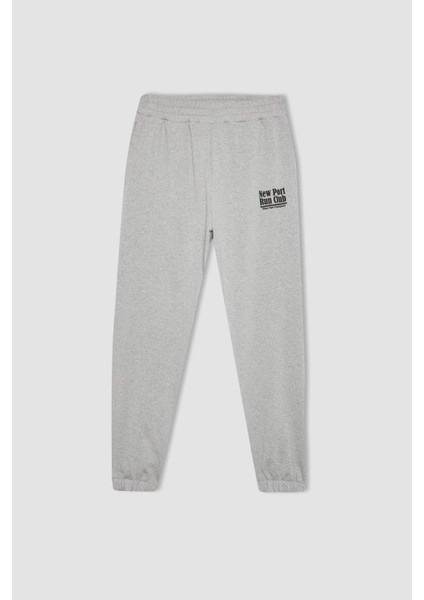 Coool Jogger Eşofman Altı Düz Beli Basic Düz Paçası Lastikli